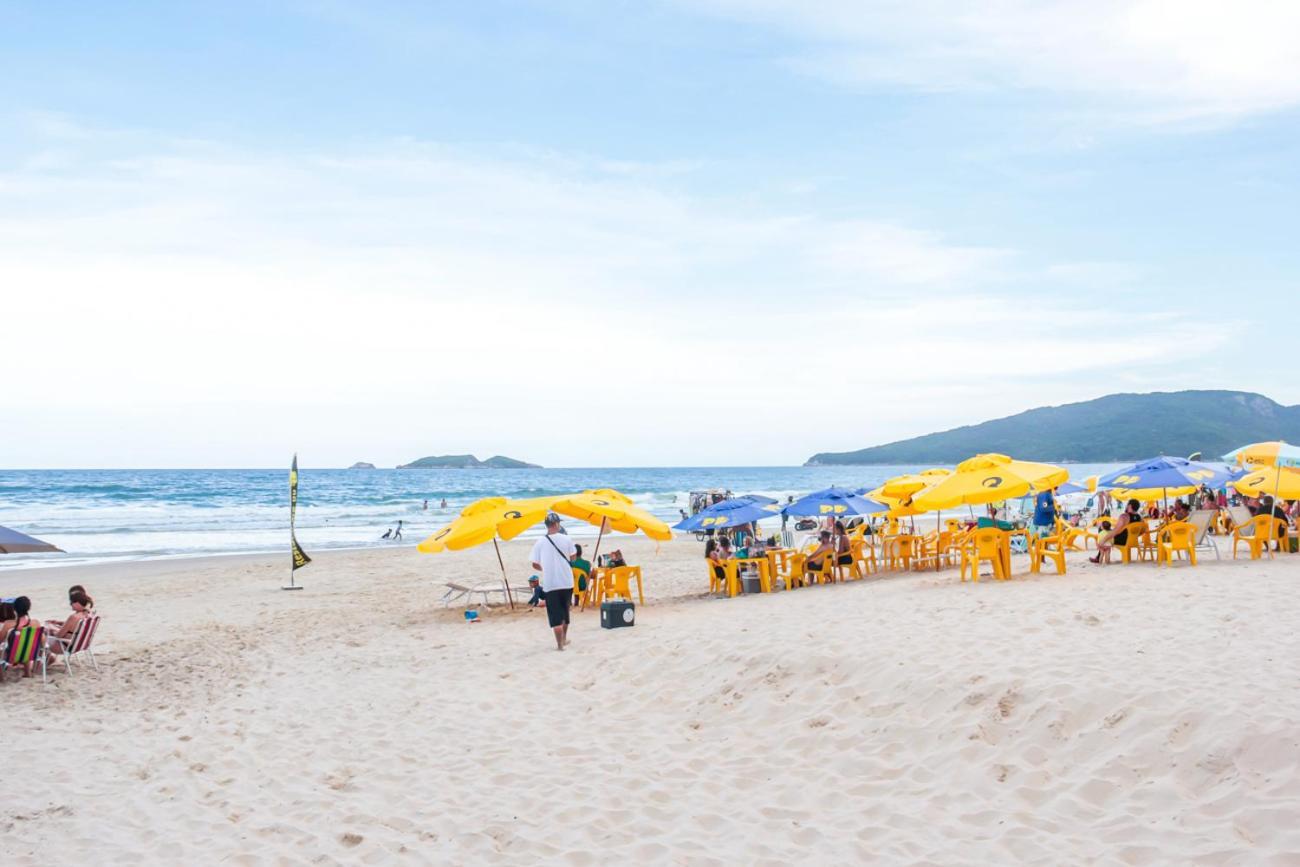 Apto 3 quartos, sacada com churrasqueira e linda piscina em condomínio nos Ingleses Florianopolis Exterior foto
